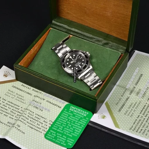 Excellent Fake Rolex Submariner Date 1680 40mm Steel Case Mens/unisex Watch - Image 13