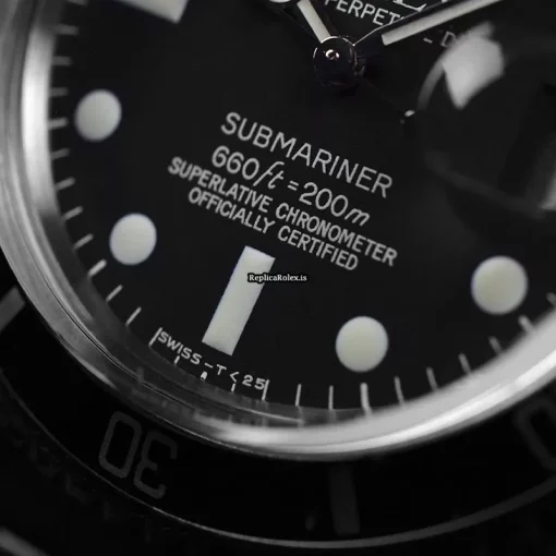 Excellent Fake Rolex Submariner Date 1680 40mm Steel Case Mens/unisex Watch - Image 6