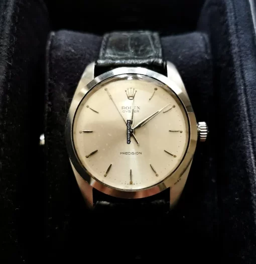 Awesome Replica Rolex Oyster Precision 6424 Caliber 6424 Manual Winding Movement 36mm Steel Case Mens/unisex Watch