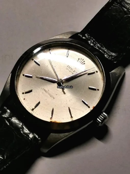 Awesome Replica Rolex Oyster Precision 6424 Caliber 6424 Manual Winding Movement 36mm Steel Case Mens/unisex Watch - Image 15