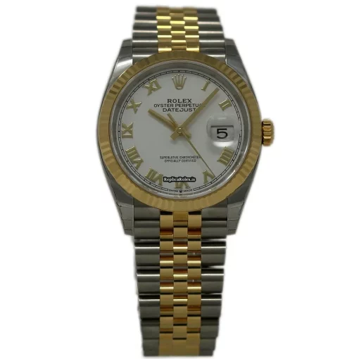 Appealing Knockoff Rolex Datejust 126233 Caliber 3235 Automatic Movement 36mm Steel Case Mens/unisex Watch - Image 2