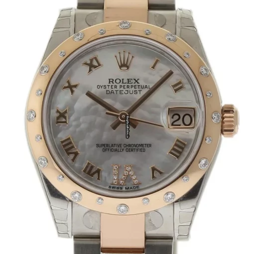 Cheap Replica Rolex Lady-datejust 178341 Caliber 2235 Automatic Movement 31mm Steel Case Womens Watch
