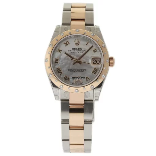 Cheap Replica Rolex Lady-datejust 178341 Caliber 2235 Automatic Movement 31mm Steel Case Womens Watch - Image 2
