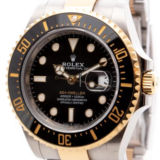 Pleasing Imitation Rolex Sea-dweller 126603 Caliber 3235 Automatic Movement 43mm Gold/steel Case Mens/unisex Watch