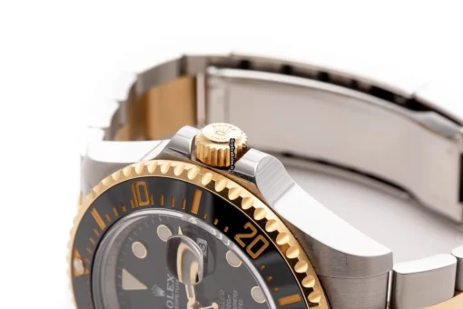 Pleasing Imitation Rolex Sea-dweller 126603 Caliber 3235 Automatic Movement 43mm Gold/steel Case Mens/unisex Watch - Image 7