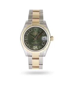 Discount Fake Rolex Datejust 278273-0015 Automatic Movement 31mm Gold/steel Case Womens Watch