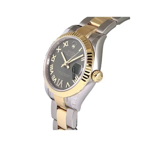 Discount Fake Rolex Datejust 278273-0015 Automatic Movement 31mm Gold/steel Case Womens Watch - Image 4