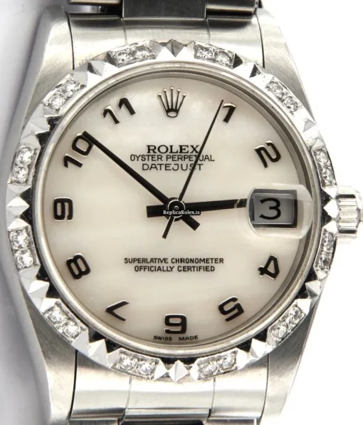 Durable Replica Rolex Lady-datejust 68274 Caliber 2135 Automatic Movement 31x30mm Steel Case Womens Watch - Image 4