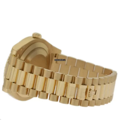 Amazing Knockoff Rolex Day-date II 218238 Caliber 3156 Automatic Movement 41mm Yellow Gold Case Mens/unisex Watch - Image 3