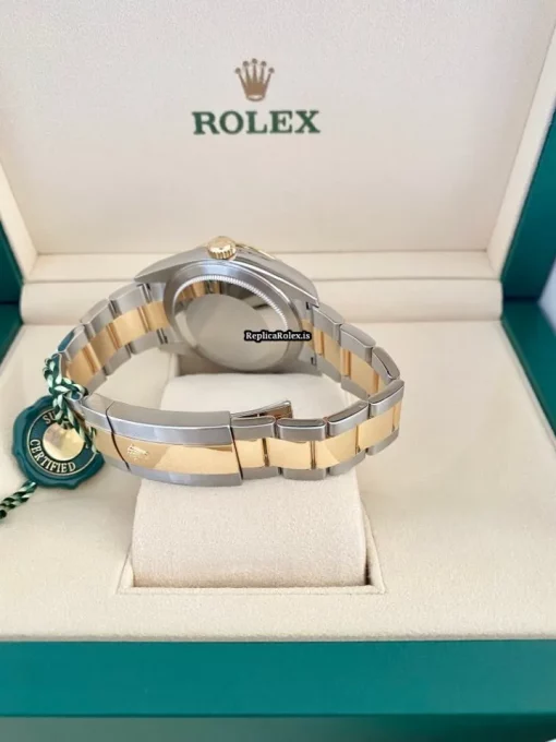 Remarkable Copies Rolex Sky-dweller 326933 Caliber 9001 Automatic Movement 42mm Gold/steel Case Mens/unisex Watch - Image 8