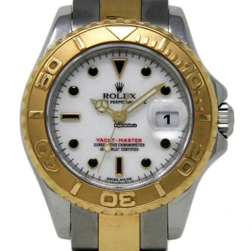 Luxury Fake Rolex Yacht-master 169623 Caliber 2235 Automatic Movement 29mm Steel Case Womens Watch