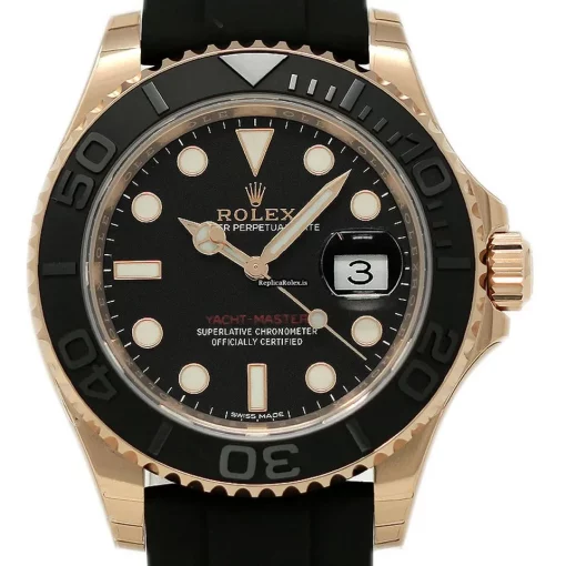 Design Replica Rolex Yacht-master 40 116655 Caliber 3135 Automatic Movement 40mm Rose Gold Case Mens/unisex Watch