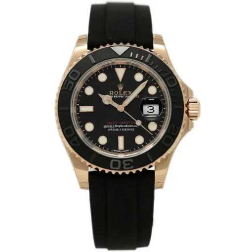 Design Replica Rolex Yacht-master 40 116655 Caliber 3135 Automatic Movement 40mm Rose Gold Case Mens/unisex Watch - Image 2