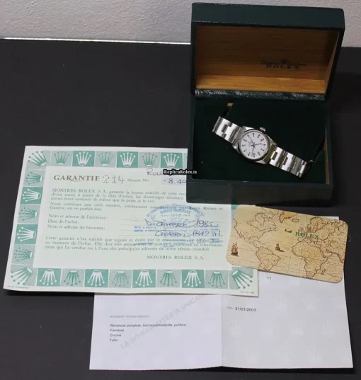 Luxury Replica Rolex Oyster Perpetual 31 67480 Caliber 2130 Automatic Movement 31mm Steel Case Mens/unisex Watch - Image 4