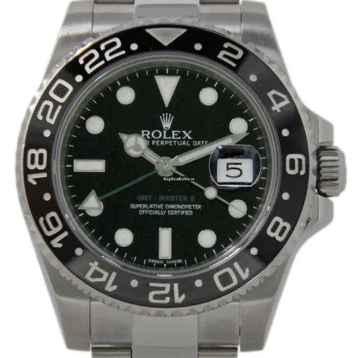 Design Replica Rolex Gmt-master II 116710 Caliber 3186 Automatic Movement 40mm Steel Case Mens/unisex Watch