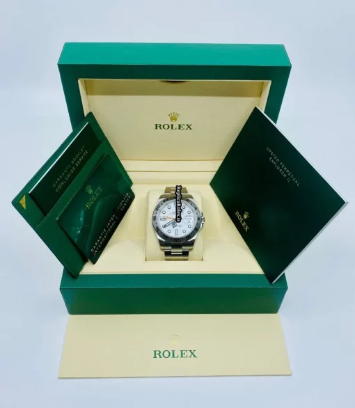 Aaa Replica Rolex Explorer II 216570 Caliber 3187 Automatic Movement 42mm Steel Case Mens/unisex Watch - Image 2