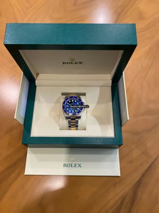 Unique Replica Rolex Submariner Date 116613lb Caliber 3135 Automatic Movement 40mm Gold/steel Case Mens/unisex Watch - Image 4