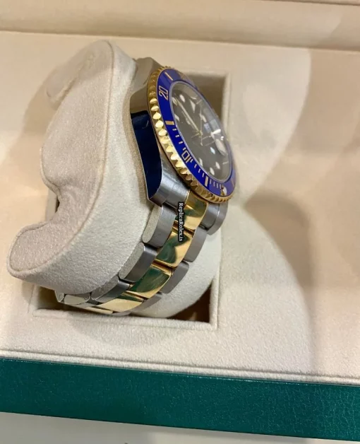Unique Replica Rolex Submariner Date 116613lb Caliber 3135 Automatic Movement 40mm Gold/steel Case Mens/unisex Watch - Image 8