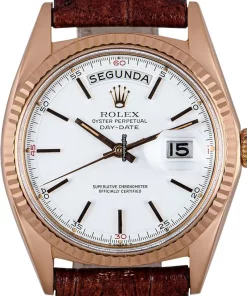 Wonderful Replica Rolex Day-date 36 1803 Automatic Movement 36mm Rose Gold Case Mens/unisex Watch