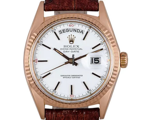 Wonderful Replica Rolex Day-date 36 1803 Automatic Movement 36mm Rose Gold Case Mens/unisex Watch