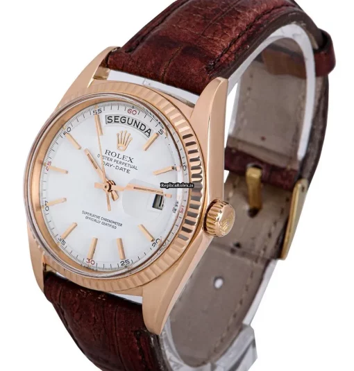 Wonderful Replica Rolex Day-date 36 1803 Automatic Movement 36mm Rose Gold Case Mens/unisex Watch - Image 2