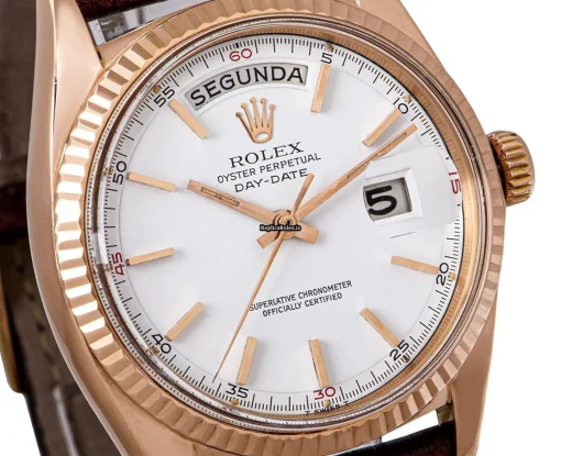 Wonderful Replica Rolex Day-date 36 1803 Automatic Movement 36mm Rose Gold Case Mens/unisex Watch - Image 3