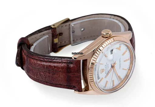 Wonderful Replica Rolex Day-date 36 1803 Automatic Movement 36mm Rose Gold Case Mens/unisex Watch - Image 5