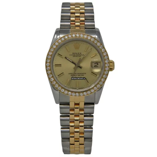 Terrific Fake Rolex Lady-datejust 68273 Automatic Movement 31mm Steel Case Womens Watch - Image 2