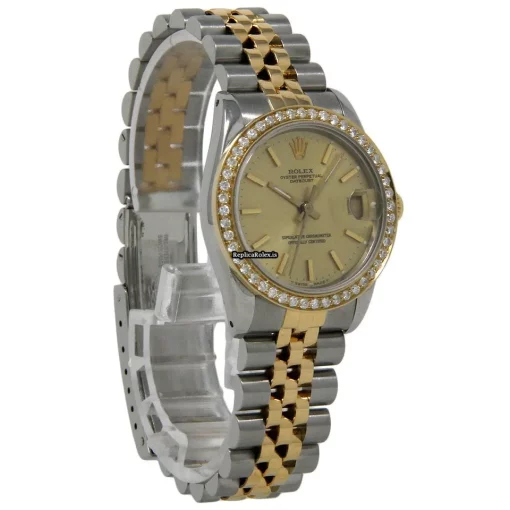 Terrific Fake Rolex Lady-datejust 68273 Automatic Movement 31mm Steel Case Womens Watch - Image 5