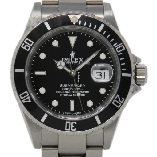 Defect Replica Rolex Submariner Date 16610 Caliber 3135 Automatic Movement 40mm Steel Case Mens/unisex Watch