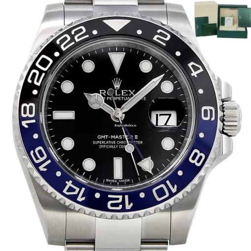 Discount Replica Rolex Gmt-master II 116710 Caliber 3186 Automatic Movement 40mm Steel Case Mens/unisex Watch
