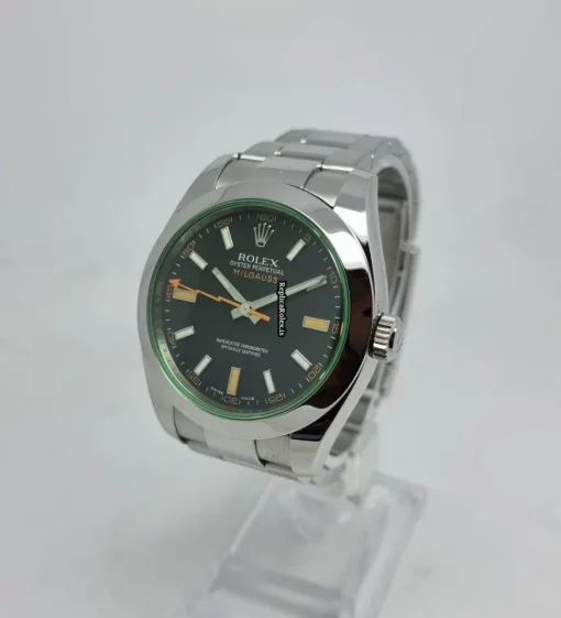 Beautiful Knockoff Rolex Milgauss 116400gv Caliber 3131 Automatic Movement 40mm Steel Case Mens/unisex Watch