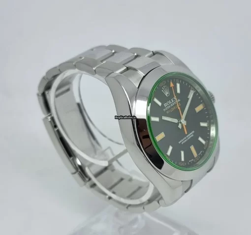 Beautiful Knockoff Rolex Milgauss 116400gv Caliber 3131 Automatic Movement 40mm Steel Case Mens/unisex Watch - Image 4