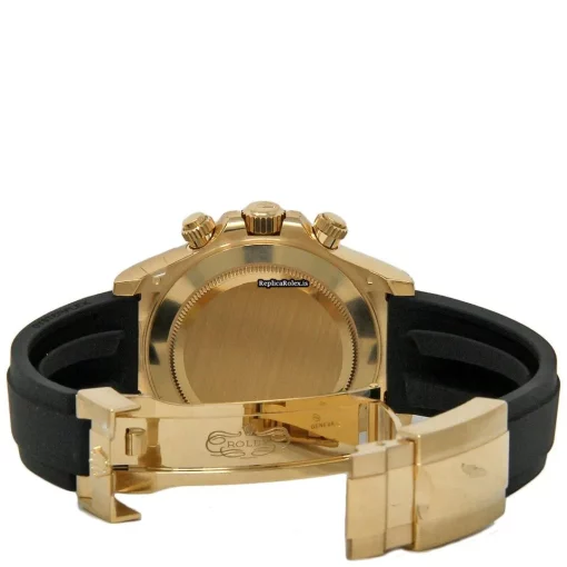 Defect Copies Rolex Daytona 116518 Caliber 4130 Automatic Movement 40mm Yellow Gold Case Mens/unisex Watch - Image 4