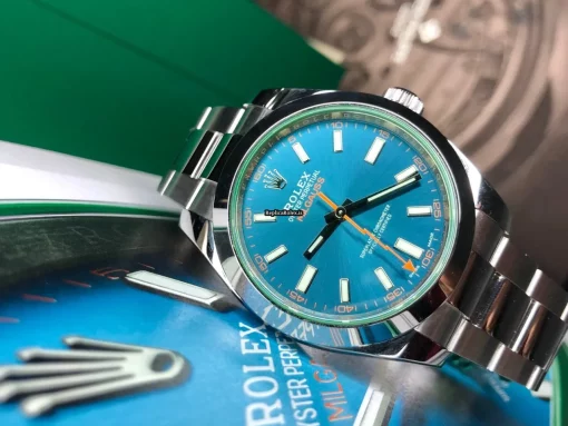 Best Imitation Rolex Milgauss M116400gv-0002 Automatic Movement 40mm Steel Case Mens/unisex Watch - Image 5