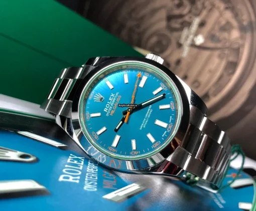 Best Imitation Rolex Milgauss M116400gv-0002 Automatic Movement 40mm Steel Case Mens/unisex Watch - Image 6