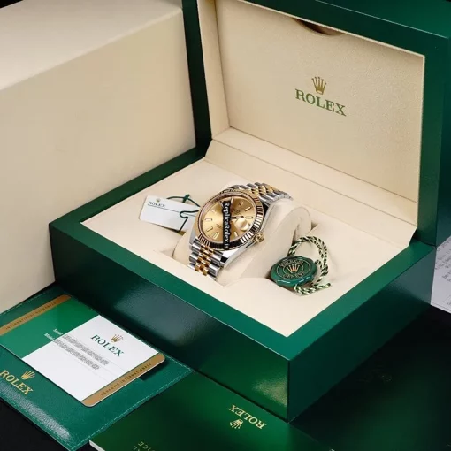 Nice Replica Rolex Datejust 126333 Automatic Movement 41mm Steel Case Mens/unisex Watch - Image 14