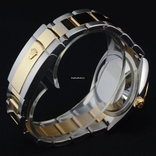 Neat Replica Rolex Datejust 126203 Caliber 3235 Automatic Movement 36mm Gold/steel Case Mens/unisex Watch - Image 10