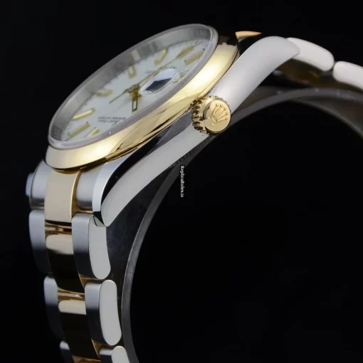 Neat Replica Rolex Datejust 126203 Caliber 3235 Automatic Movement 36mm Gold/steel Case Mens/unisex Watch - Image 13