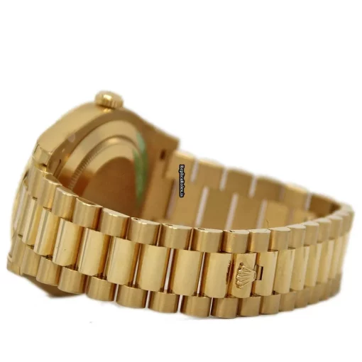 Offering Fake Rolex Day-date II 218238 Caliber 3156 Automatic Movement 41mm Yellow Gold Case Mens/unisex Watch - Image 3