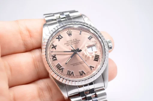 Wonderful Fake Rolex Datejust 16030 Caliber 3035 Automatic Movement 36x44mm Steel Case Mens/unisex Watch - Image 9