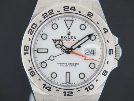 Epic Knockoff Rolex Explorer II 216570 Automatic Movement 42mm Steel Case Mens/unisex Watch - Image 2