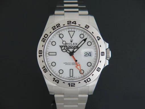 Epic Knockoff Rolex Explorer II 216570 Automatic Movement 42mm Steel Case Mens/unisex Watch - Image 3