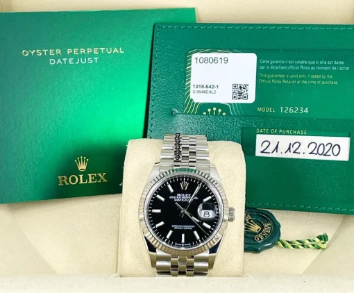 High Quality Replica Rolex Datejust 126234 Caliber 3235 Automatic Movement 36mm Steel Case Mens/unisex Watch - Image 3
