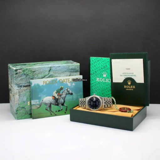 Fine Replica Rolex Datejust 16220 Caliber 3135 Automatic Movement 36mm Steel Case Mens/unisex Watch - Image 10