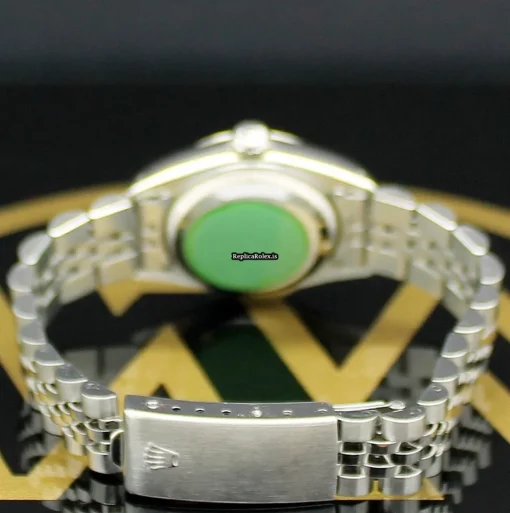 Inexpensive Replica Rolex Lady-datejust 69174 Caliber 2135 Automatic Movement 26mm Steel Case Womens Watch - Image 9