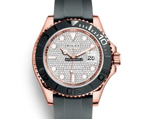Trustworthy Replica Rolex Yacht-master 40 116655 Automatic Movement 40mm Rose Gold Case Mens/unisex Watch