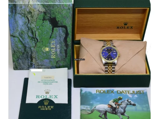 Fantastic Replica Rolex Datejust 16233 Caliber 3135 Automatic Movement 36mm Gold/steel Case Mens/unisex Watch - Image 10