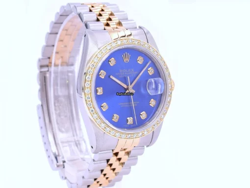 Fantastic Replica Rolex Datejust 16233 Caliber 3135 Automatic Movement 36mm Gold/steel Case Mens/unisex Watch - Image 2