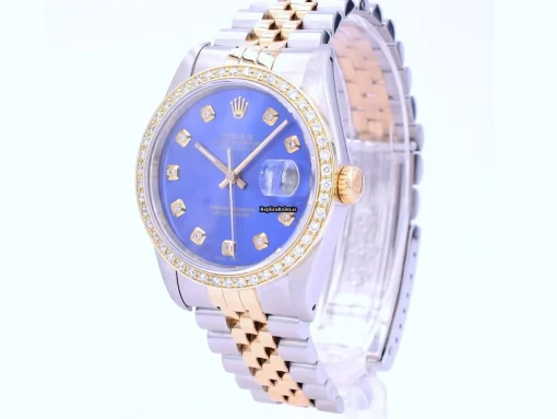 Fantastic Replica Rolex Datejust 16233 Caliber 3135 Automatic Movement 36mm Gold/steel Case Mens/unisex Watch - Image 3